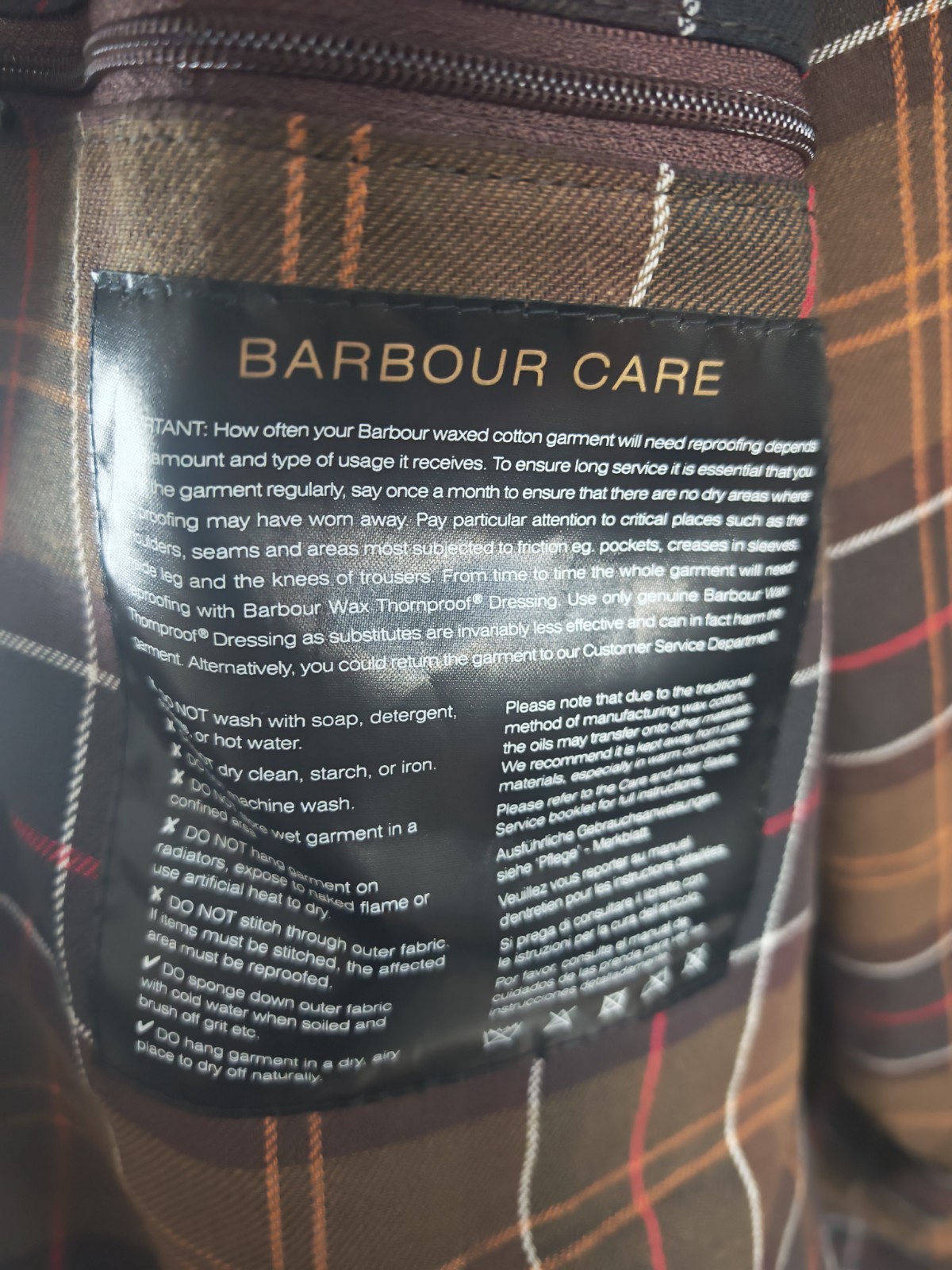 Barbour Classic Durham Wax Jacket Sage Green Hooded Coat Men's Size 44 image 6