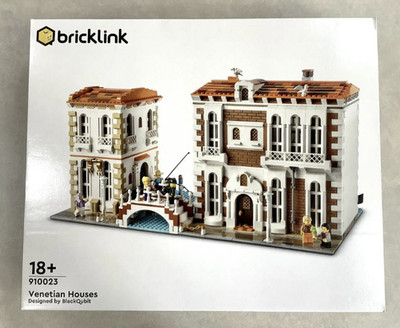 Lego 910023 bricklink designer program venetian houses new sealed retired 3470pc