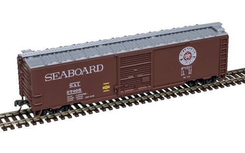 Atlas ~ Escala N ~ Trainman ~ Vagón de carga de una sola puerta de 50' ~ Seaboard Air Line #27405 | Condition: New
