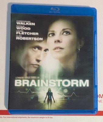 Brainstorm (Blu-ray, 1983, Widescreen) Christopher Walken, Natalie Wood
