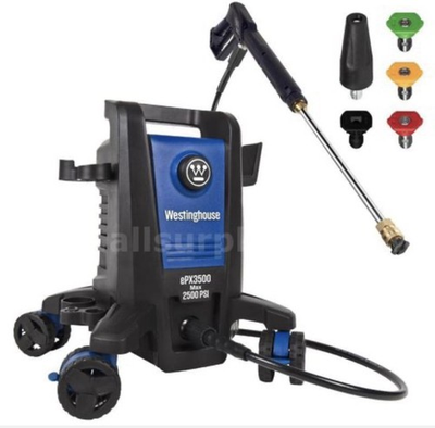#ad ePX3500 Electric Pressure Washer 2500 Max PSI 1.76 Max GPM with Anti Tipping Te $115.00