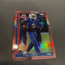 2025 Topps Chrome Joshua Palmer – Snakeskin Refractor 