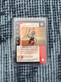 LEGO Bionicle 8540 Turaga Vakama, Very Good Condition + 3 Bionicle VAKAMA Cards