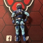 1986 Hasbro G.I. Joe Cobra Motor-viper V1 Figure Vintage ARAH Blue Helmet