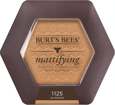 Burt's Bees 100% Natural Origin Mattifying Powder Foundation 1125 Almond Retired