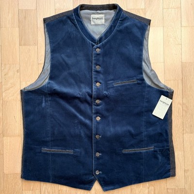 Stockerpoint Bergfeuer Trachtenweste Weste Tozzi Blau Gr. 56 XL Oktoberfest NEU