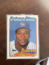 1989 Topps Gary Sheffield 343 ( Nrmt)