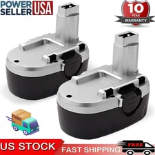 2X 18V 4.8AH WA3127 WA3152 For Worx Ni-Cd Battery WG150 WG152 C1817A005 50023365