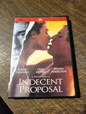 Indecent Proposal w/ Robert Redford  Demi Moore DVD, 2002, Paramount - EX