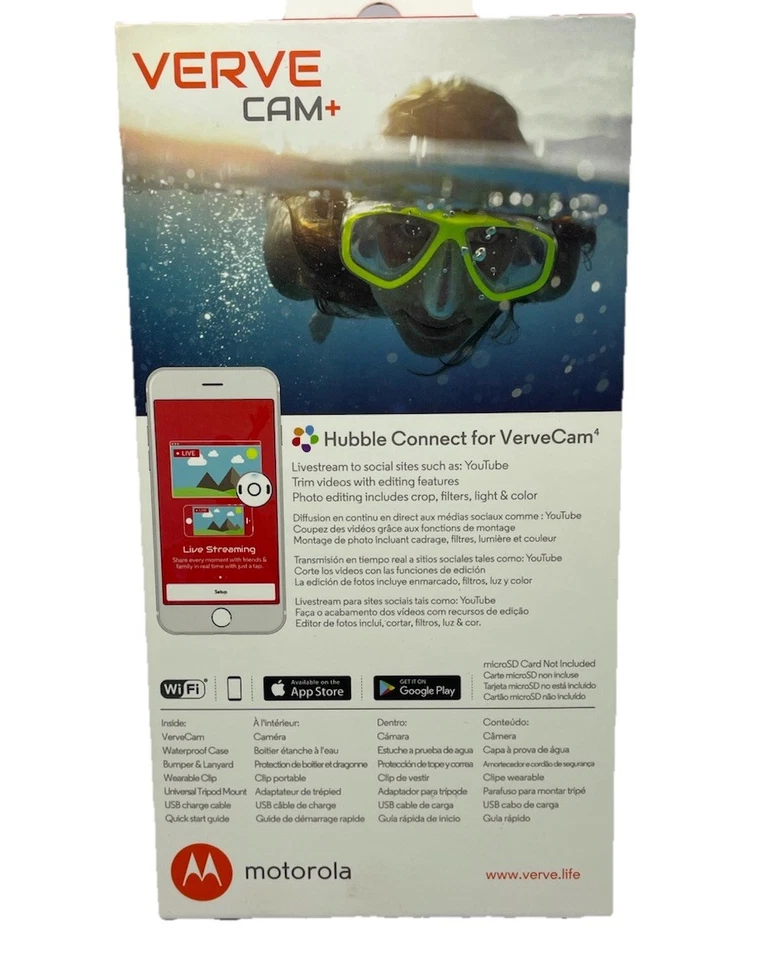 Accesorios Motorola Verve Cam+ y Verve Cam - Paquete de acción Foto 4 de 4