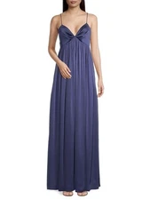 Sachin & Babi Women Jessica Gown Cobalt Blue Sz 12 Wedding Event Cocktail Dress