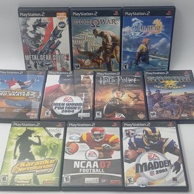 PlayStation 2 Video Game Lot Of 41 Final Fantasy Sonic Many Complete Untested