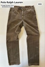 Polo Ralph Lauren Vintage Remake Chino Mustache Hachinosu Brown W32 Vintage Men