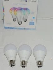 Feit Electric 3 Pack Smart Wifi Bulbs LED 60 Watt Color Changing