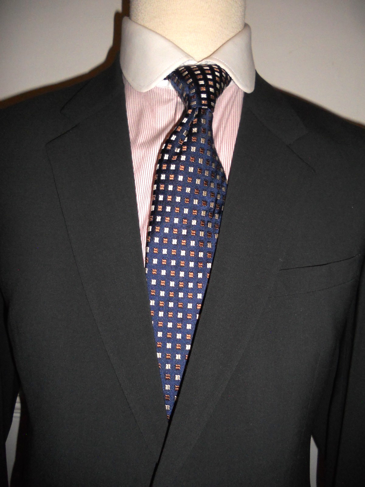 Emporio Armani J LINE super fabric chrcoal Blk Suit Sz UK 42R"EUR52R"W36-RRP£945 image 2