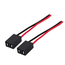 2x Female Wire Connector Wiring Harness Socket Component