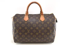 Auth Louis Vuitton Speedy 30 Hand Bag Monogram Canvas M41526 LV 52982