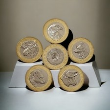 Belarus 2 rubles 2023 Set Animals on the Emblems of Belarus 5 coins