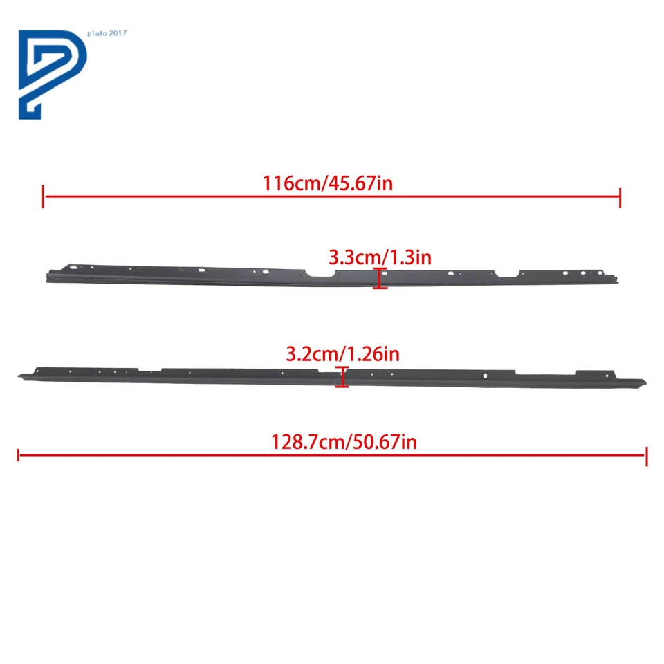 For Camaro Firebird 82-92 Door Inner & Outer Window Felt Weatherstripping KG2064 - Изображение 2 из 4