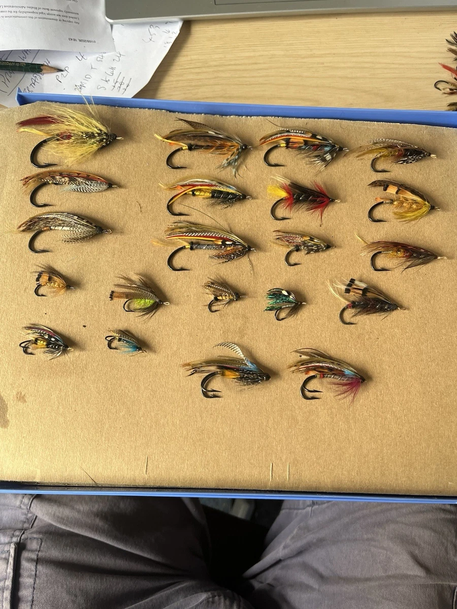 Salmon Vintage Fishing Flies for sale | eBay