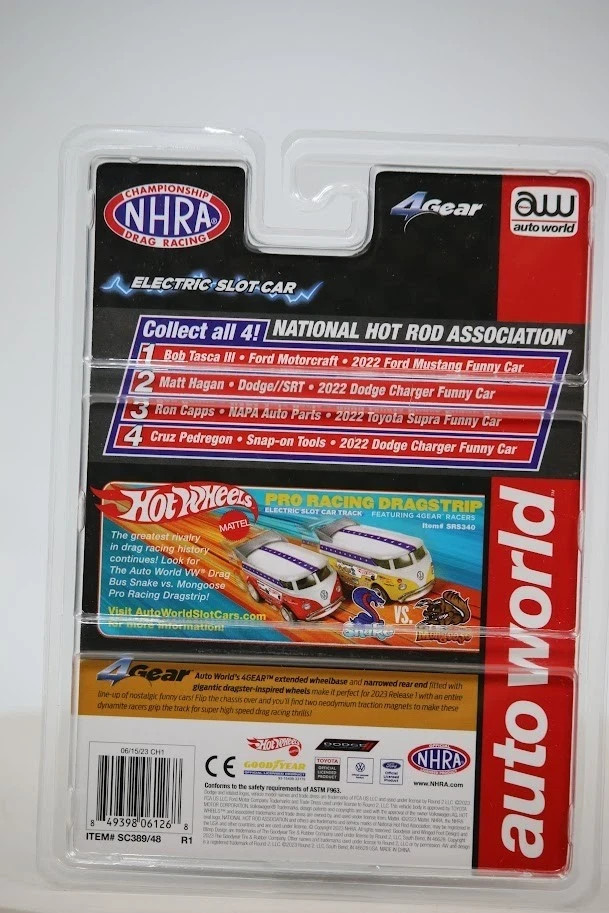 Auto World - NHRA - Cruz Pedregon 2022 Funny Car Dodge Charger