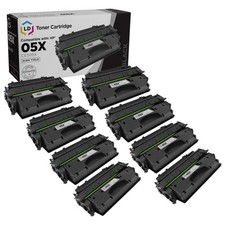 LD Comp Replacement 05X CE505X HY Black 8pk for HP Laserjet P2055d P2055dn P2055