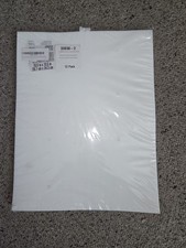 12 Pack Darice #10 White Mesh Plastic Canvas Sheets New In Package