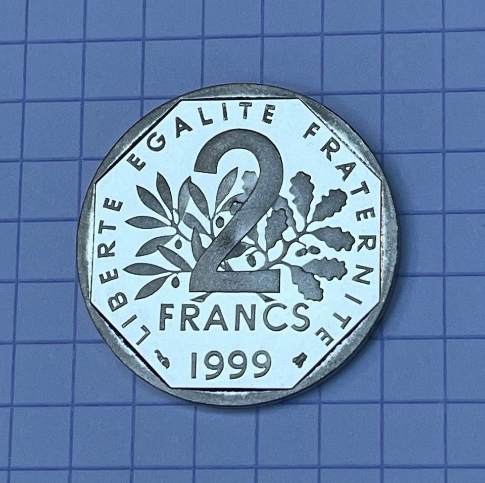2 Francs Semeuse @ 1999 BE - Photo 1/1