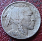 1914 BUFFALO NICKEL IN EF CONDITION