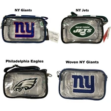FOCO NFL Clear Cross Body Stadium Compliant Camera Bag