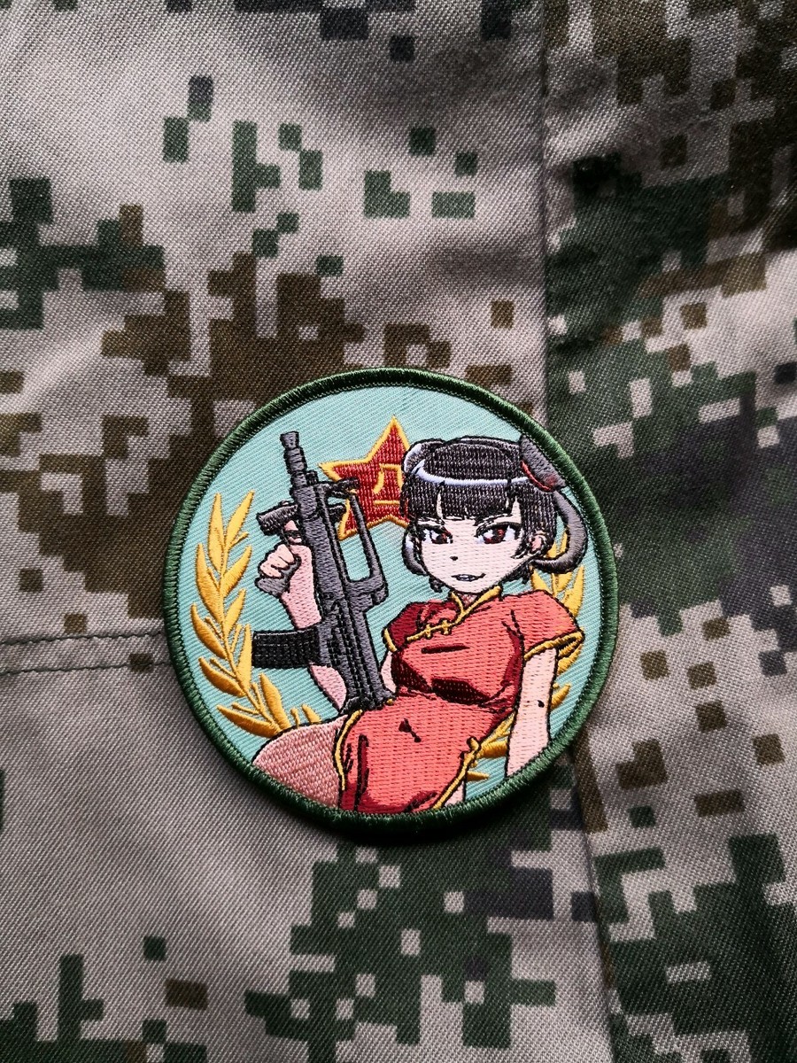 PLA China Army Girl anime waifu airsoft Girls Panzer morale