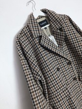 B.young Women's Blazer Uk 12/eur 40 Brown Oversize Checkered