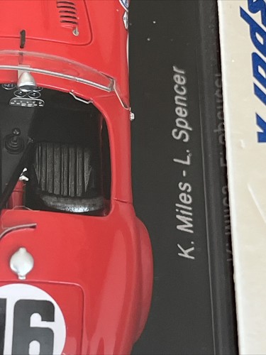 AC COBRA #16 SEBRING 12 HOURS 1963 MILES 1/43 RESIN CAR MODEL BY SPARK S1180 - Picture 9 of 13