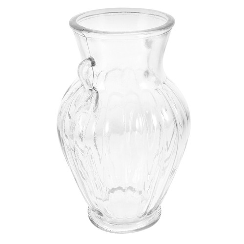 Doppelohr gestreifte Vase Büro klar Blume Deko Blumen - Bild 2 von 12
