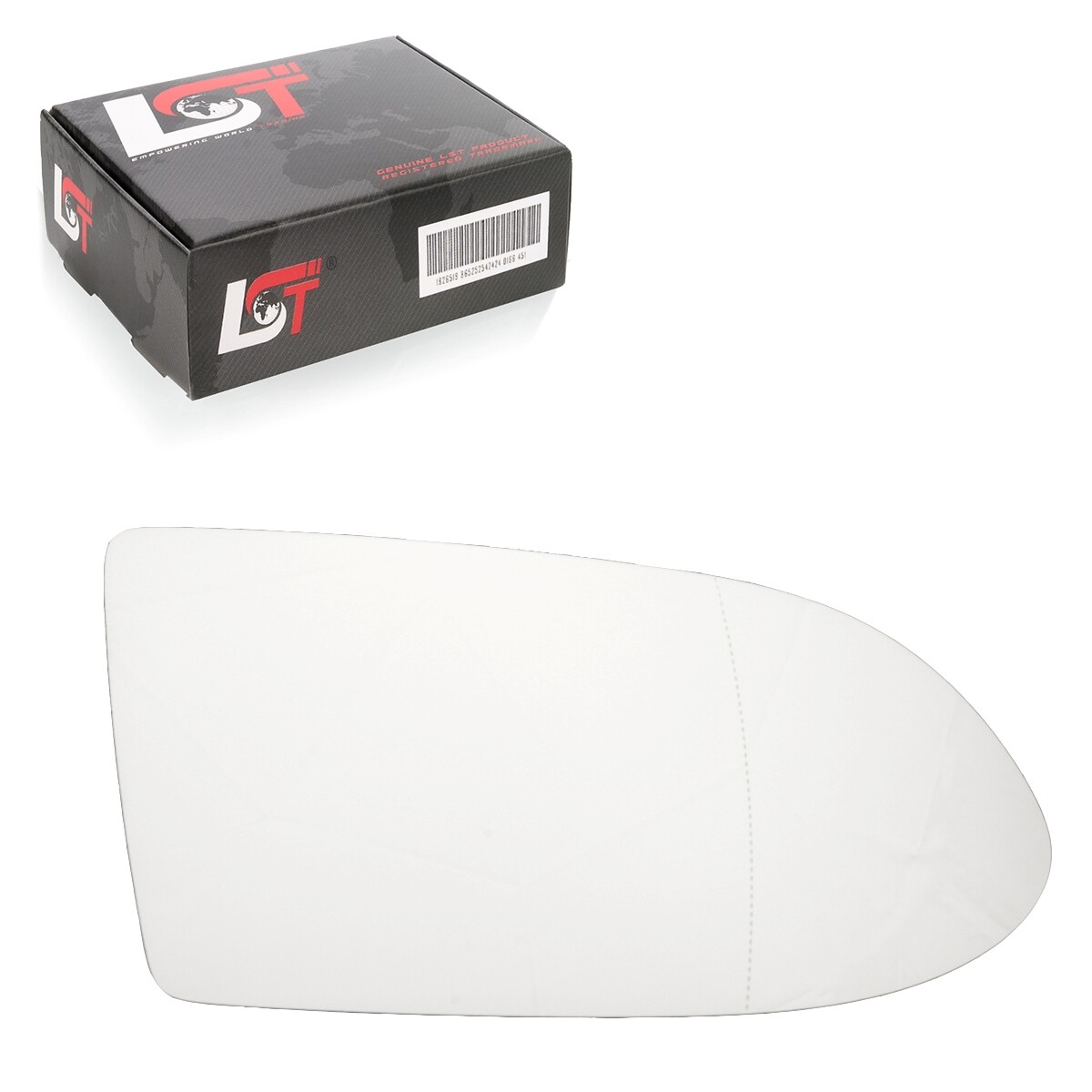 Sideview Mirror Exterior Mirror Right Adhesive Aspheric for Opel Zafira A F75