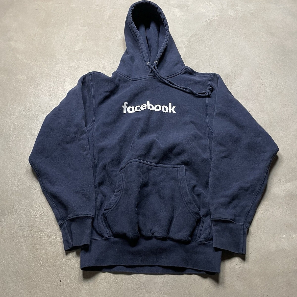 Facebook Hoodie Vintage Y2K Pro Weave XS Employee Tech College | eBay