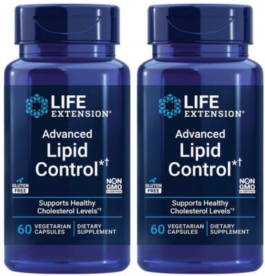ADVANCED LIPID CONTROL CHOLESTEROL HEART HEALTH 120  Caps 500 mg LIFE EXTENSION