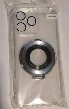 For iPhone 16 Pro Max. Shockproof CLEAR Case Ring Stand Mag Safe Cover MEGA SALE