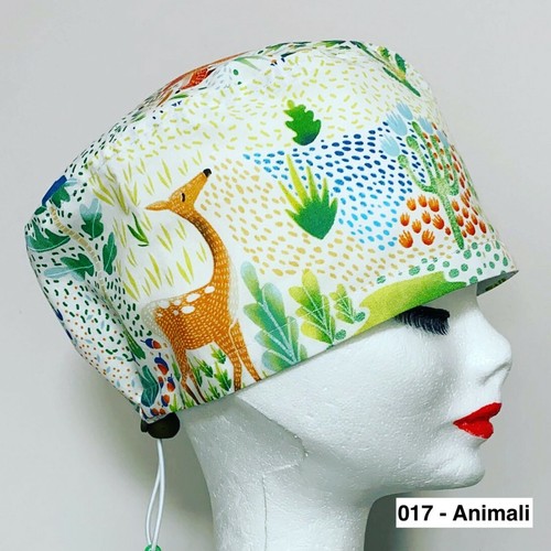 Cuffie chirurgiche puro cotone fiori Natura Animali | eBay