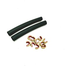 Speed Noks w/ shrink tube - Brass Nok Sets - Bowstring Speed Nocks - Super Peep