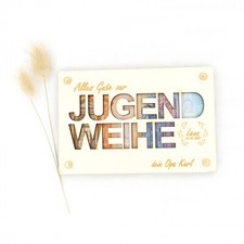 Personalisiertes Geldgeschenk zur Jugendweihe...