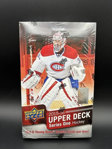 2015-16 Upper Deck Series 1 NHL Hockey Hobby Box Factory Sealed