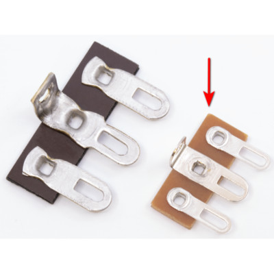 Terminal Strip, Mini, 3 Lug, 2nd Lug Common, Horizontal