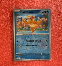 JCC Carte Pokémon MUSTEBOUEE Holo Reverse 046/198 SVI Ecarlate et Violet EV01
