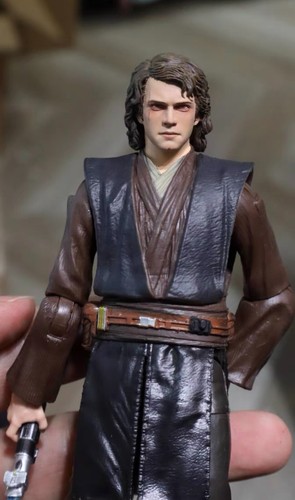 1/12 Custom painted SHF blackseries Anakin Skywalker Head Sculpt No Figure - Picture 2 of 4
