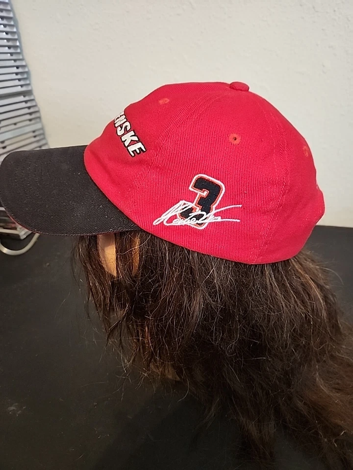 2004 Team Penske #3 Helio Castroneves #6 Sam Hornish Indy Car Sombrero Autografiado Foto 4 de 4