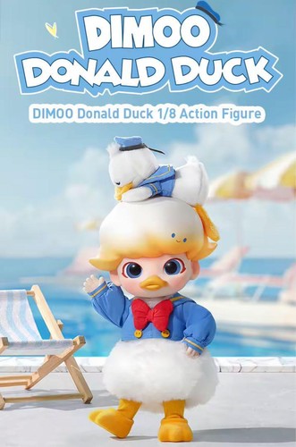 POP MART DIMOO Donald Duck 1/8 Action Figure H200mm JAPAN Gift - Picture 5 of 10