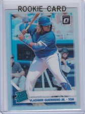 VLADIMIR GUERRERO JR. ROOKIE CARD Blue Jays 2019 Donruss Optic HOLO PRIZMS $$ RC