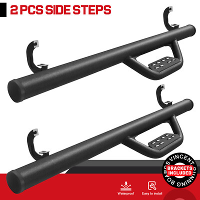 For 19-26 Silverado/Sierra 1500 Regular Cab Side Step BOC Running Board Nerf Bar