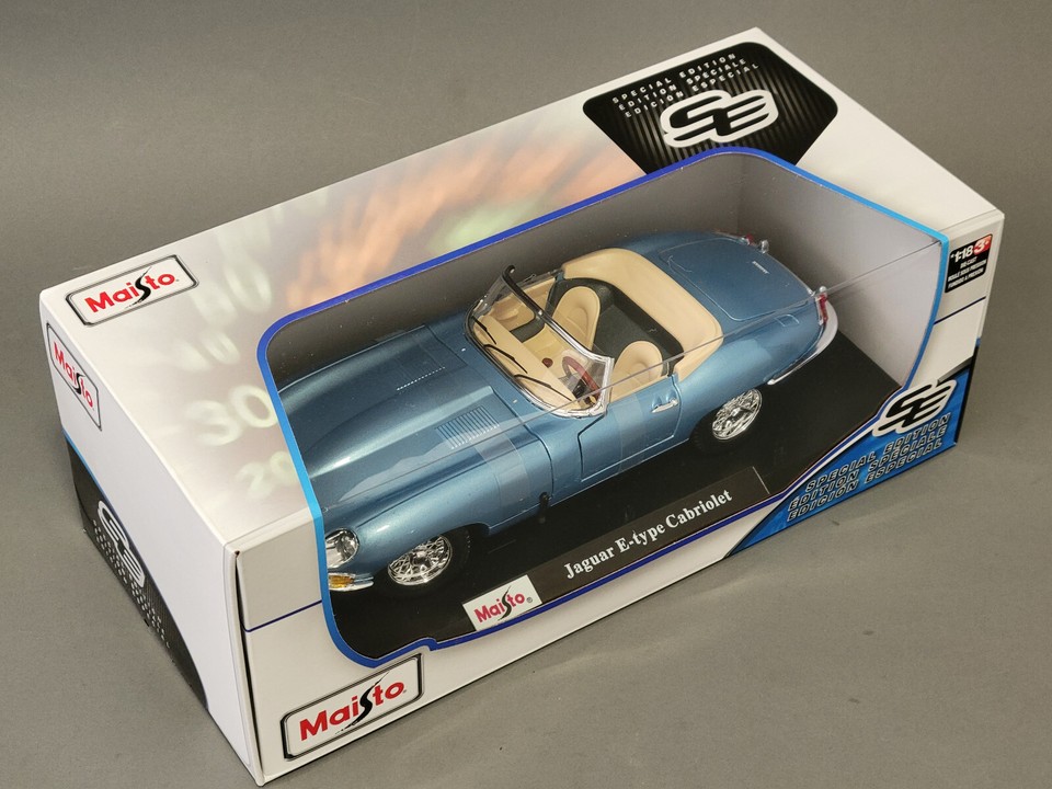 BBurago Jaguar E Cabriolet 1961 (12046) au meilleur prix sur